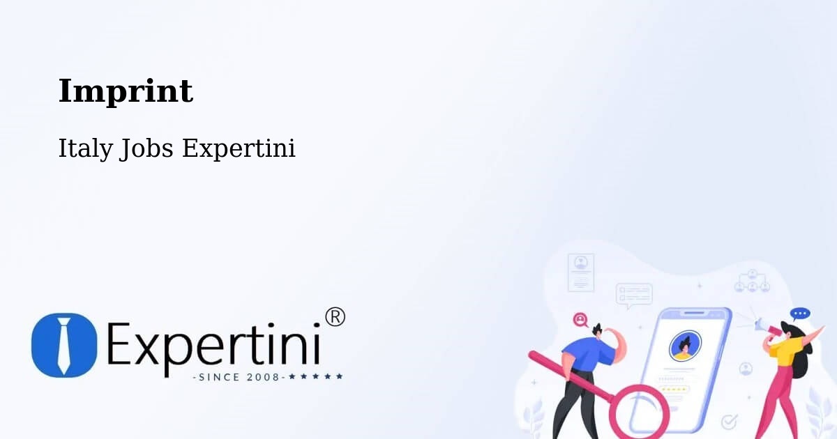Imprint – Assisi - Italy Jobs Expertini