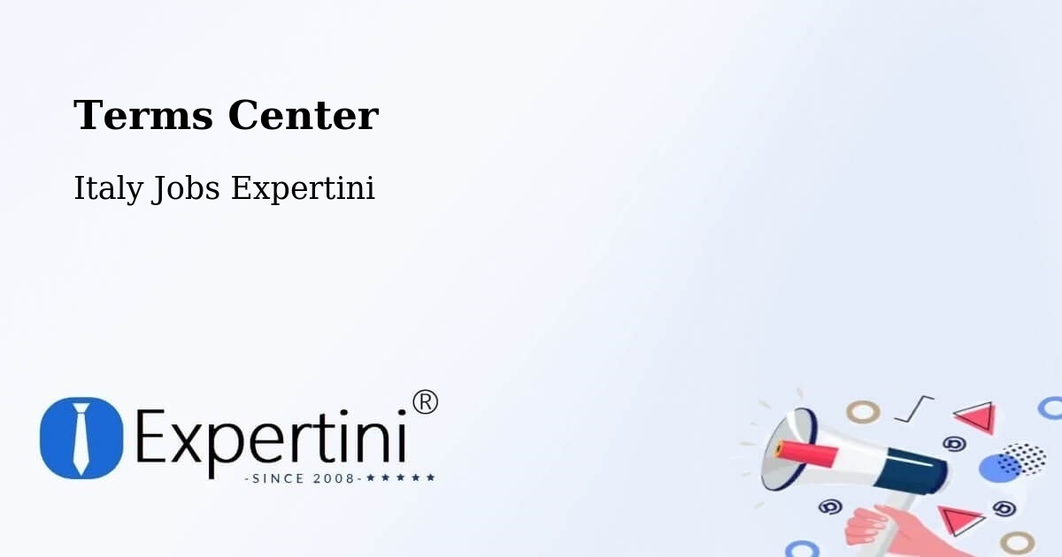 Terms of Service – Assisi - Italy Jobs Expertini